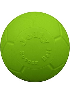 Aesco -Jolly Evcil Orta Futbol Topu Yüzer-Zıplayan Köpek Oyuncak, 6 Inç Çap, Elma Yeşili