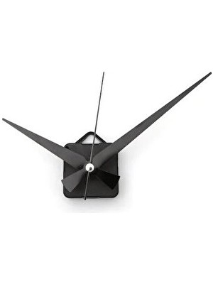 Orvessa Askılı Sessiz Duvar Saati Mekanizması, 22 mm Şaft, 12 cm Yelkovan
