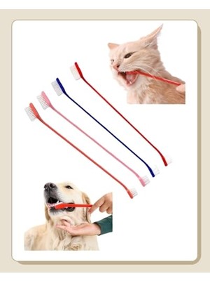 Aesco Köpekler ve Kediler Için Yumuşak Diş Fırçası 4lü Paket