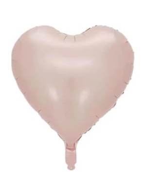 Aesco 18 Inç 45 cm Kalp Folyo Balon (Pembe)