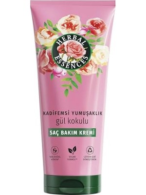Aesco Herbal Essences Kadifemsi Yumuşaklık Gül Kokulu Saç Bakım Kremi 250ML