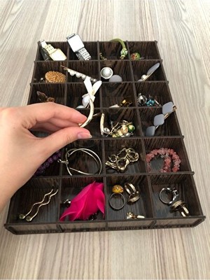 Orvessa I Sergileme Kutusu, Şık ve Pratik Tasarım Makyaj & Takı Organizeri
