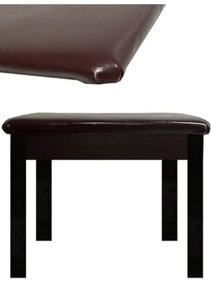 Aesco Midex TBX-144SR Üst Kalite Piyano Taburesi Gizli Bölmeli Kahve Renk (32X54X48)