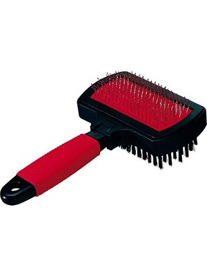 Aesco Gro 5982 Çift Taraflı Kedi ve Köpek Fırçası 17 cm