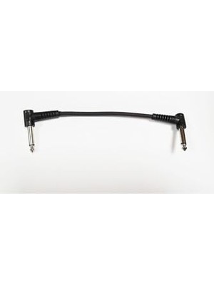 Aesco ALG042 Gitar Pedalı Için Patch Kablo 15CM. Siyah