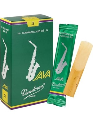 Aesco SR263 Alto Sax Java Reeds Strength 3; 10'lu Kutu