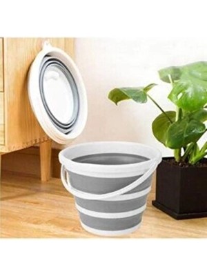 Orvessa Katlanabilir Kova - 13 Litre Taşınabilir ve Pratik Çözüm Çamaşır Sepeti