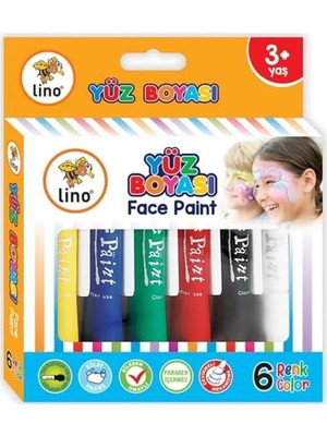 Aesco Yıkanabilir Yüz Boyası, 6lı