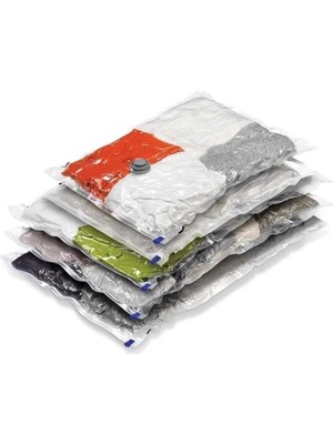 Aesco Orret Home Vakumlu Hurç,vakum Poşeti,hurç,vakumlu Organizer,yastık,yorgan,kazak Için Vakumlanabilir Hurç,yerden Tasarruf Için Vakumlu Poşet (2, 80X100)