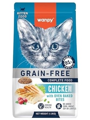 Aesco Tavuklu Tahılsız Yavru Kedi Sı 1,5kg