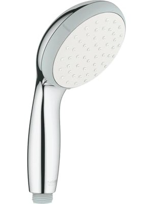 Aesco Grohe Vitalio Go 100 Quickfix El Duşu | 1 Akışlı | Düşmeye Dayanıklı |kireç Önleyici Sistem | Duş Başlığı | Krom | 26189000