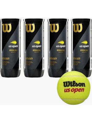 Aesco Wilson 4 Kutu Us Open Tenis Topu Vakum Ambalajda WRT106200