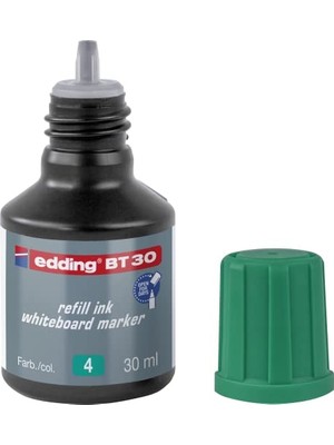 Aesco Edding Bt 30 Beyaz Yazı Tahtası Kalemi Yedek Mürekkebi - Yeşil - 30ML