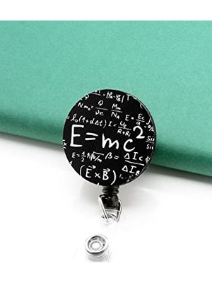 Aesco Albert Einstein Fizik Formülü Emc2 Yoyo Yaka Kartığı Yoyo Kartlık - YOY0037