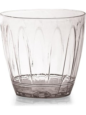 Aesco Şeffaf Kristal Orkide Saksısı, Dekoratif Çiçek Saksı, Modern Tasarım, Şık ve Sağlam (3 Litre)