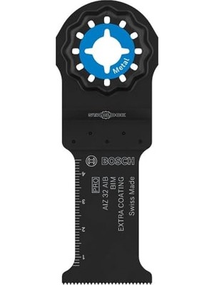 Aesco Bosch 1x Pro Aız 32 Aıb Daldırmalı Kesim Testere Bıçağı (Demir Içermeyen Metaller, Genişlik 32 Mm, Professional Aksesuar Çok Fonksiyonlu Makine)