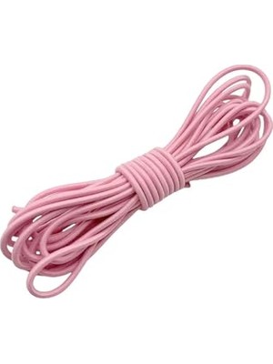 Aesco Pembe 5 Metre 2 mm Yuvarlak Lastik