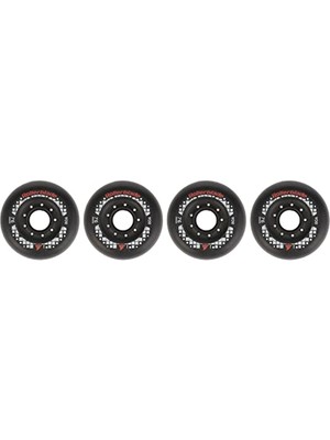Aesco Apex 76 mm 80A Tekerlekler, 4'lü Paket