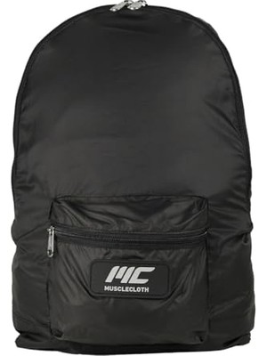 Aesco Musclecloth Packable Katlanabilir Sırt Çantası Siyah