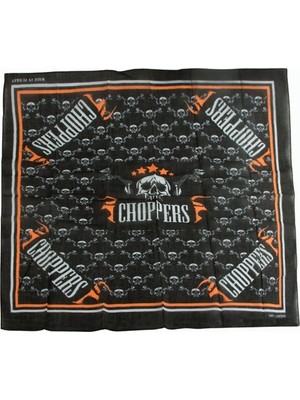 Ronanna Buğz Kuru Kafa Desenli Bandana 50*50