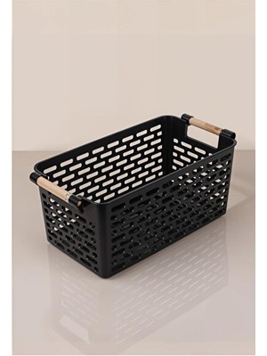 Orvessa Şık ve Çok Amaçlı Plastik Organizer Sepet, Buzdolabı ve Banyo Için