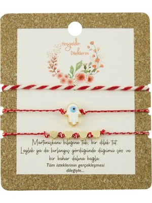 Ronanna Buğz 3 Adet Ftm Ana Eli Marteniçka Bileklik