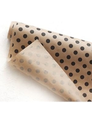 Aesco 5 Adet Ambalaj Kağıdı, Hediye Paket Kağıdı, Kraft Puantiye (70X100CM) | Hediye Paketi, Ambalaj Kaplama Kağıdı, Büyük Boy Paketleme Kağıdı, Kraft Kağıt, Hediye Kutusu Ambalaj Kağıdı