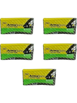 Aesco Naksan Takviyeli Ince Desenli Çizgili Siyah Çanta Poşet Torba - 2 No - 26X38 Cm. - 50 Adetlik 5 Paket