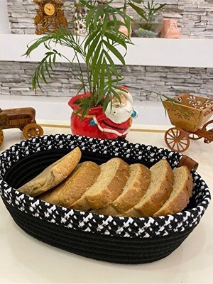Orvessa Iki Renkli Jüt Hasır Sepet, Ekmek ve Meyve Organizeri