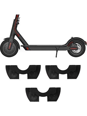 Aesco M365 ile Uyumlu 3 Adet Kauçuk Titreşim Amortisörü Şok Kauçuk Elektrikli Scooter Yedek Parça Aksesuarı
