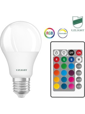 Odea Uzlıght Rgb Kumandalı 10W LED Ampul          [enerji Sınıfı A]