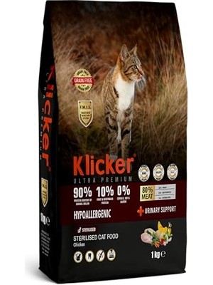 Odea Tahılsız Yetişkin Kedi Sı Kısırlaştırılmış Tavuklu 1 kg
