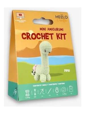 Odea Tığ Işi Amigurumi Kitleri Dino