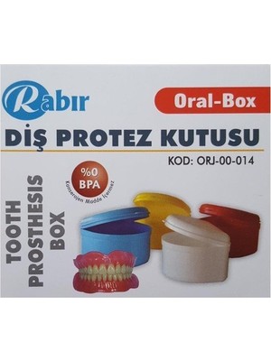 Odea Rabır Diş Tezi Saklama Kutusu