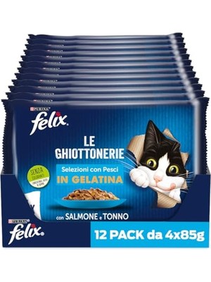 Odea Somonlu Kedi Yaş Sı Avantajlı Paket (48 x 85 Gr)
