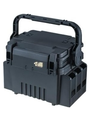 Odea Versus VS-7055N Run&gun Sistem Kutusu, Yüksek Be Dayanımlı Polipilen, 313 × 233 × 231 Mm, Hareketli Bölücüler, Tutma Kolu Kilitleme Fonksiyonu, Kaymaz Kauçuk Taban (Siyah)