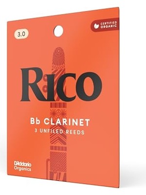 Odea Rico By  Bb Klarnet Yaprakları, Kalınlık 3, 3'lü Paket