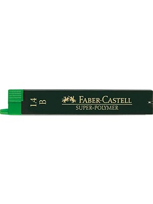 Odea Faber-Castell Ince Uç Süper Polimer, 1,4 Mm, Sertlik Derecesi B, 12 Uç, Kutuda