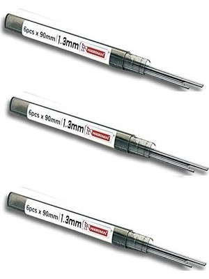 Odea Kalem Ucu 1.3mm 2b Mikro 2b Kalem Ucu 1.3mm Siyah 3 Adet