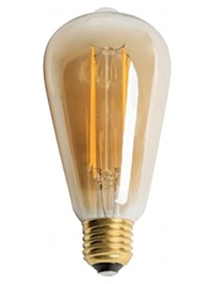 Odea 8W Rustik LED Ampul ST64 E27 Amber          [enerji Sınıfı A]