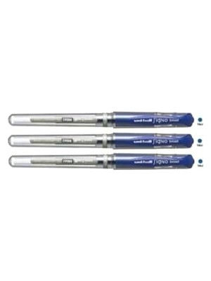 Odea Uniball Signo Broad 1.0 Imza Kalemi 3lü Set Mavi
