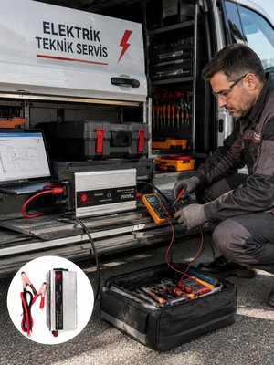 Elivora 2000W Yüksek Güçlü Araç Invertörü Priz Çıkışlı Elektrik Dönüştürücü