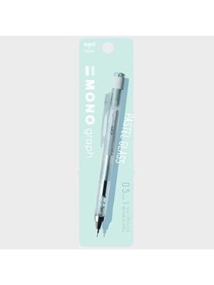 Odea Mechanicai Kalem Mono Grafik| Yenilikçi Sarsıntı Mekanizması Mono Silgi Özellikleri | Lımıted Edıtıon Pastel Cam Renk| 0,5 Mm| Mavi