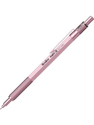 Odea Scrikss Office Matri-X Versatil 0.7 mm Metalik Açık Pembe Şeffaf Amb.