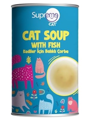 Odea Kedi Çorbası Balıklı, Iştah Açıcı Sıvı Kedi Sı 135 ml x 12