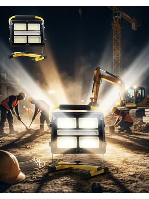 Elivora Taşınabilir Solar Şarjlı LED Kamp Feneri 400 LED Süper Parlak Çok Fonksiyonlu Aydınlatma