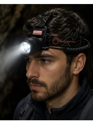 Elivora 30W LED Kafa Feneri Sensörlü Type C Şarjlı