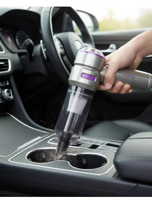 Elivora Şarjlı Mini El Süpürgesi Üfleme ve Vakum Özellikli