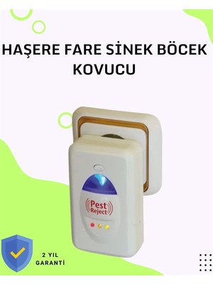Elivora Bakım Gerektirmeyen Ultrasonik Haşere Kovucu – Uzun Ömürlü Kullanım