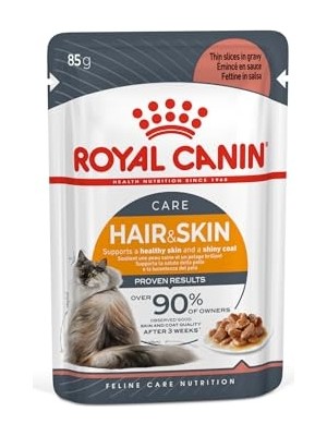 Odea Royal Canin Hair & Skin Gravy Yetişkin Kedi Yaş Sı 12 x 85 gr